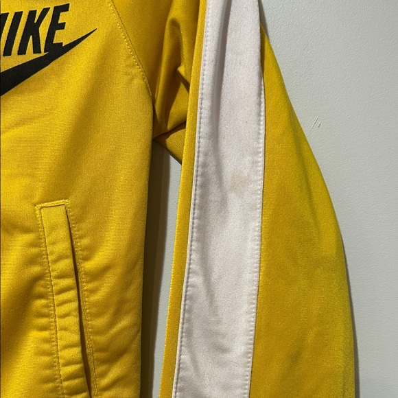 Nike Kids Bright Yellow Jacket with White Details - Picture 4 of 4